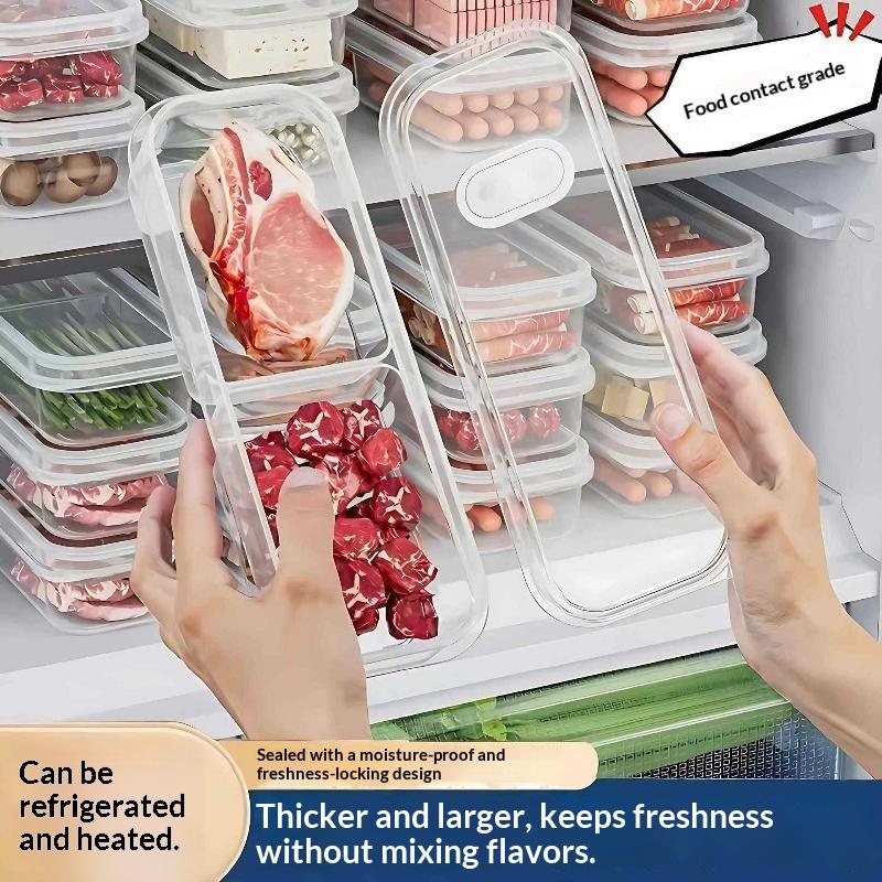 Food Storage Pantry - Stackable Refrigerator Freezer Organizer 1 Pack