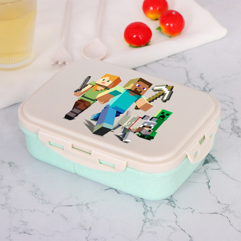 Food Storage Minecraft - New Minecraftes Pixeles Lunch Box Cartoon
