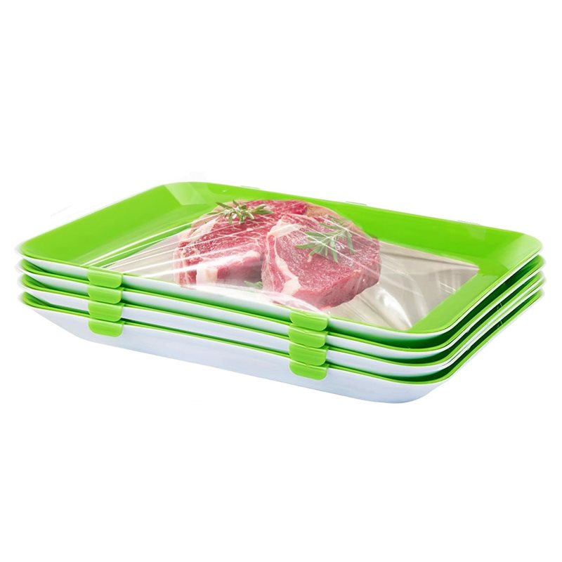 Food Storage Technology - AS60-Vacuum Preservation Technology Food Storage Trays