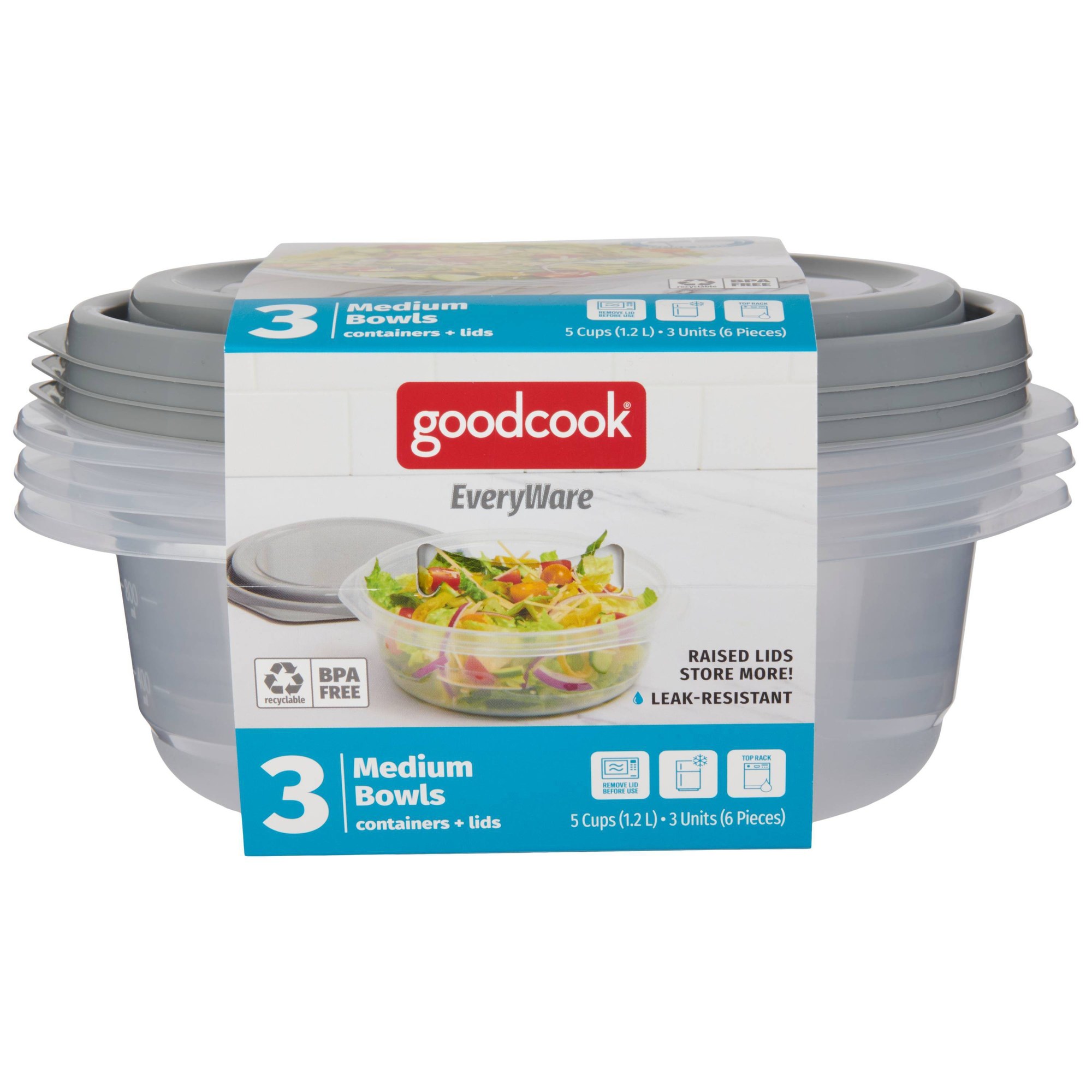 6pcs Round 5 Cup Food Storage  - Food Storage Pantry 评论和价格