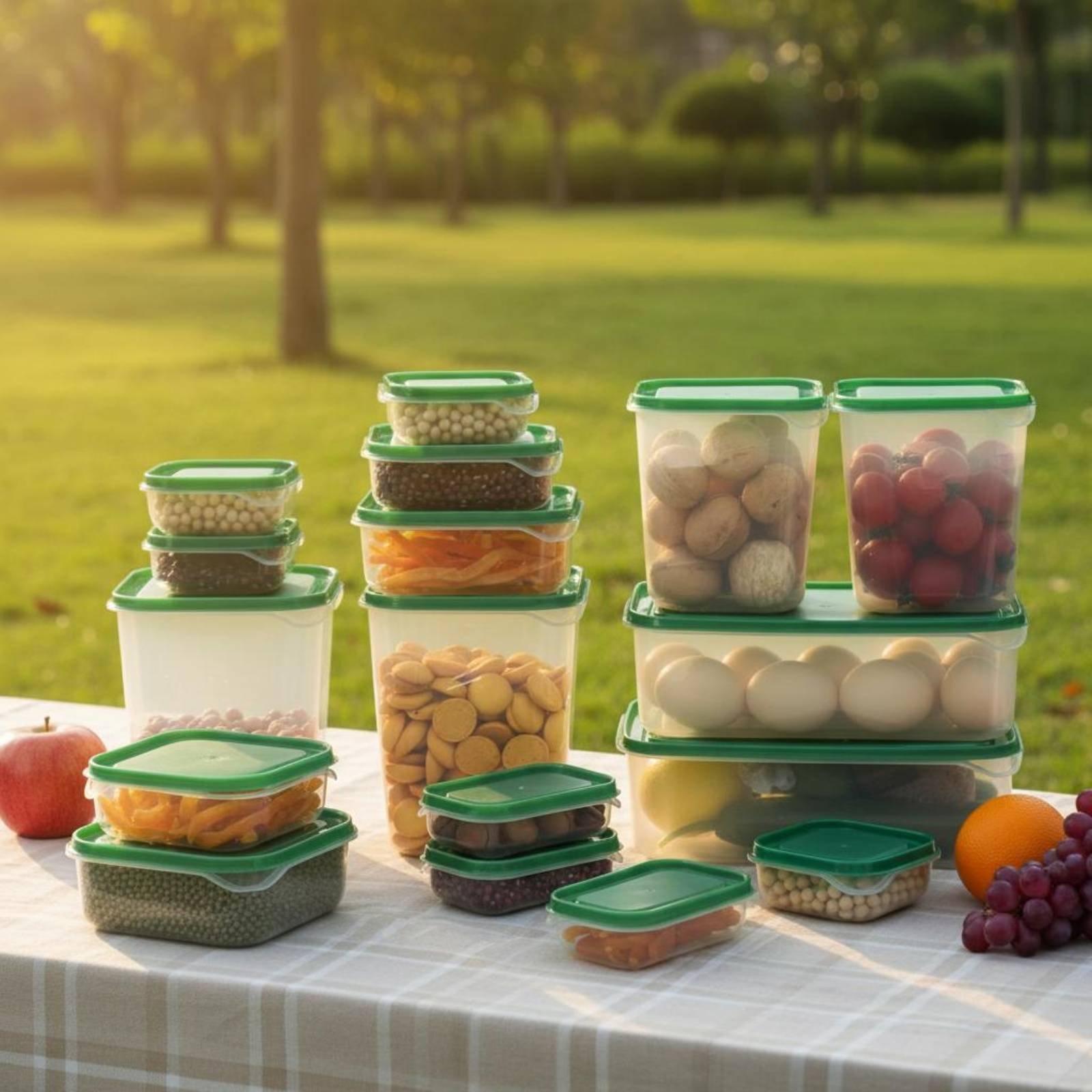 17 Pieces Fridge Storage Box S - Food Storage Containers With Lids 评论和价格