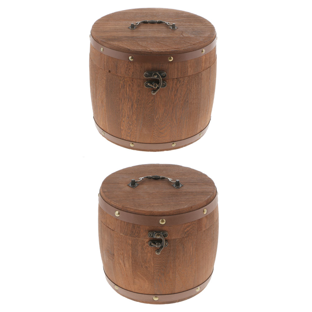 Wooden Tea Canister Airtight F - Food Storage Jars With Lids 评论和价格