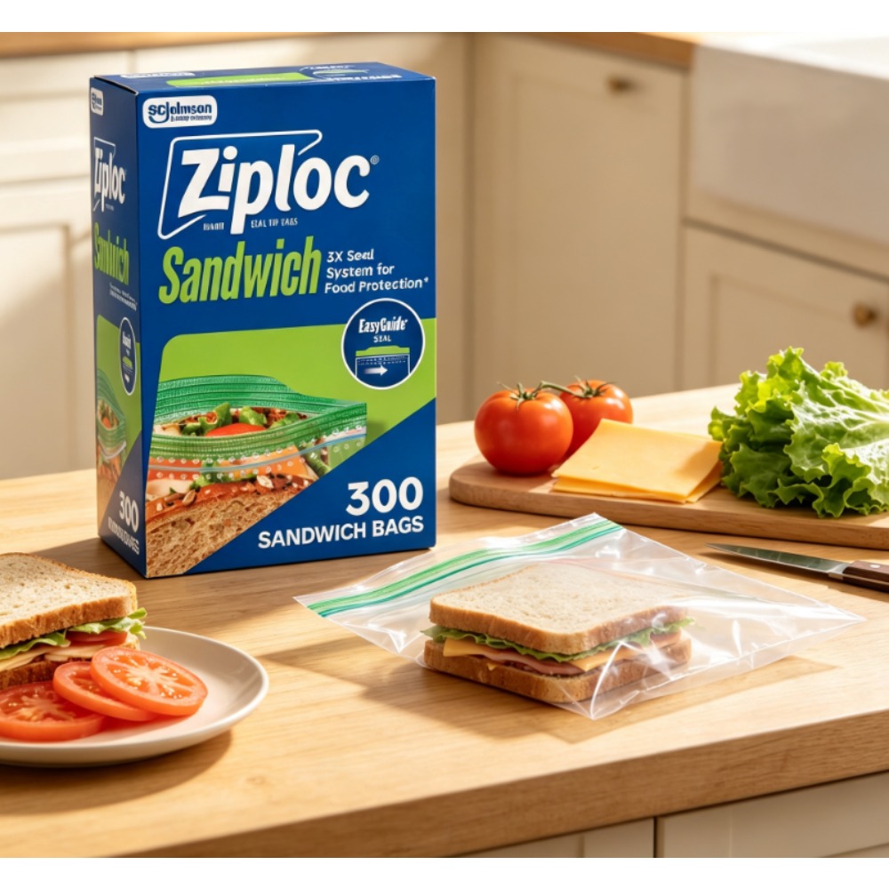Ziploc® Brand Sandwich Bags wi - Food Storage Technology 评论和价格