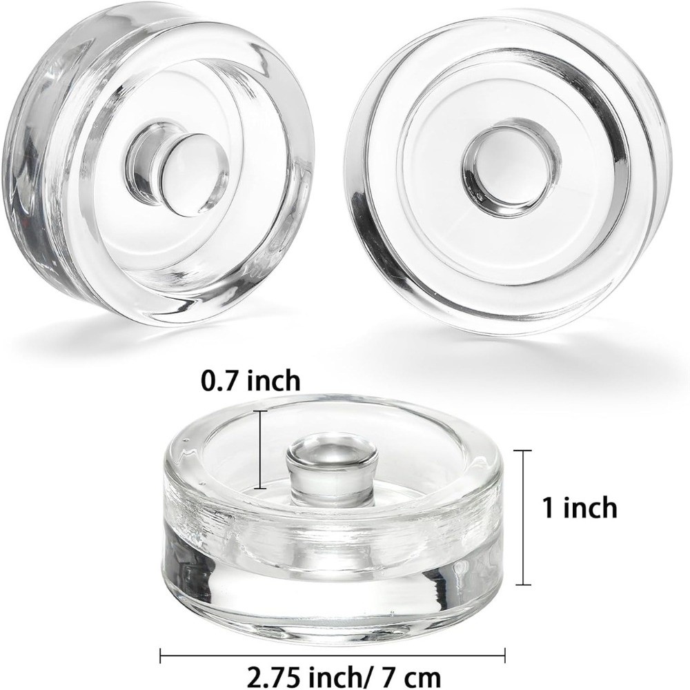 Fermented Glass Weights Clear  - Mason Jar Wide Mouth 评论和价格