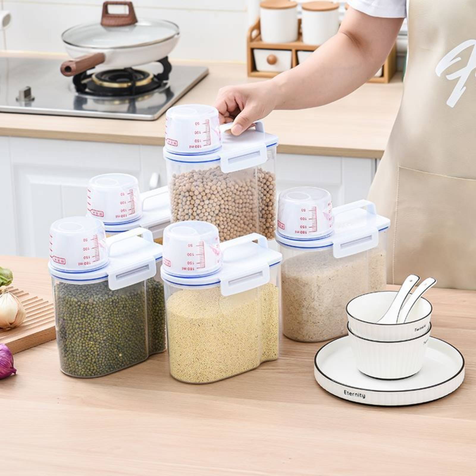 Rice Storage Container Safe Ri - Food Storage Organizer 评论和价格