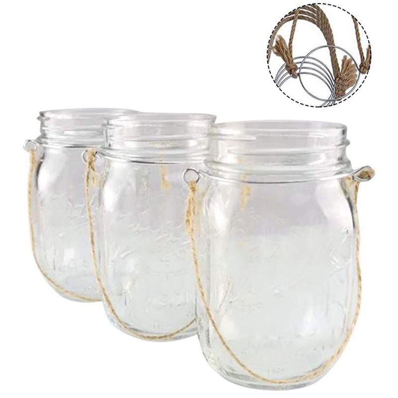 Hangers For Mason Jar,Linen Ro - Mason Jar Wide Mouth 评论和价格