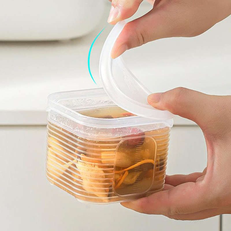 6-Grids Food Storage Container - Food Storage Jars With Lids 评论和价格