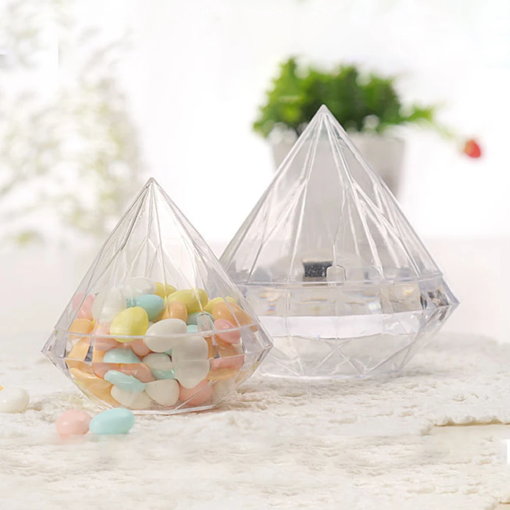 12PCS/set Diamond Shape Candy  - Xmas Food Storage Containers 评论和价格