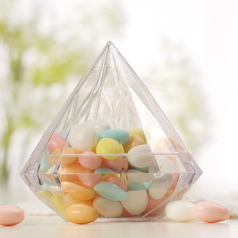 12PCS/set Diamond Shape Candy  - Xmas Food Storage Containers 评论和价格