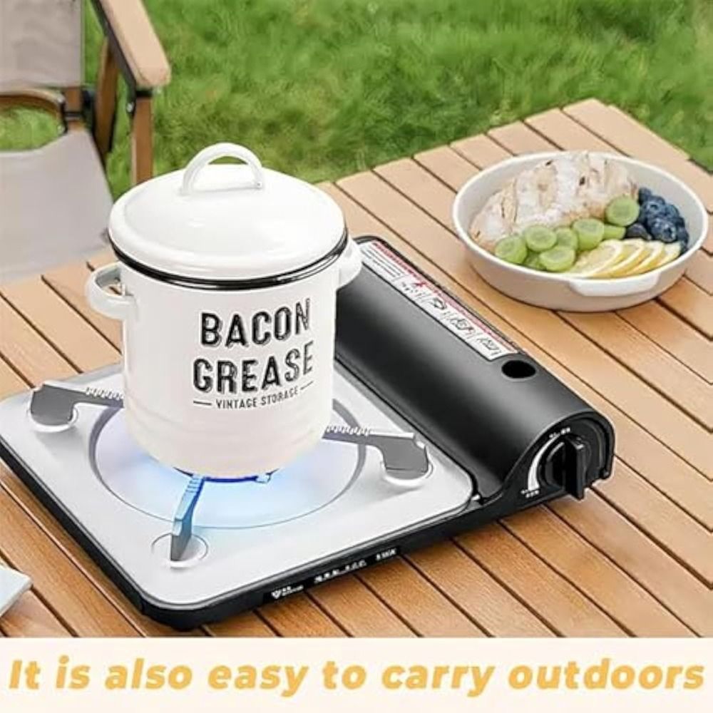 New Large 46 Oz Bacon Grease C - Food Storage News 评论和价格