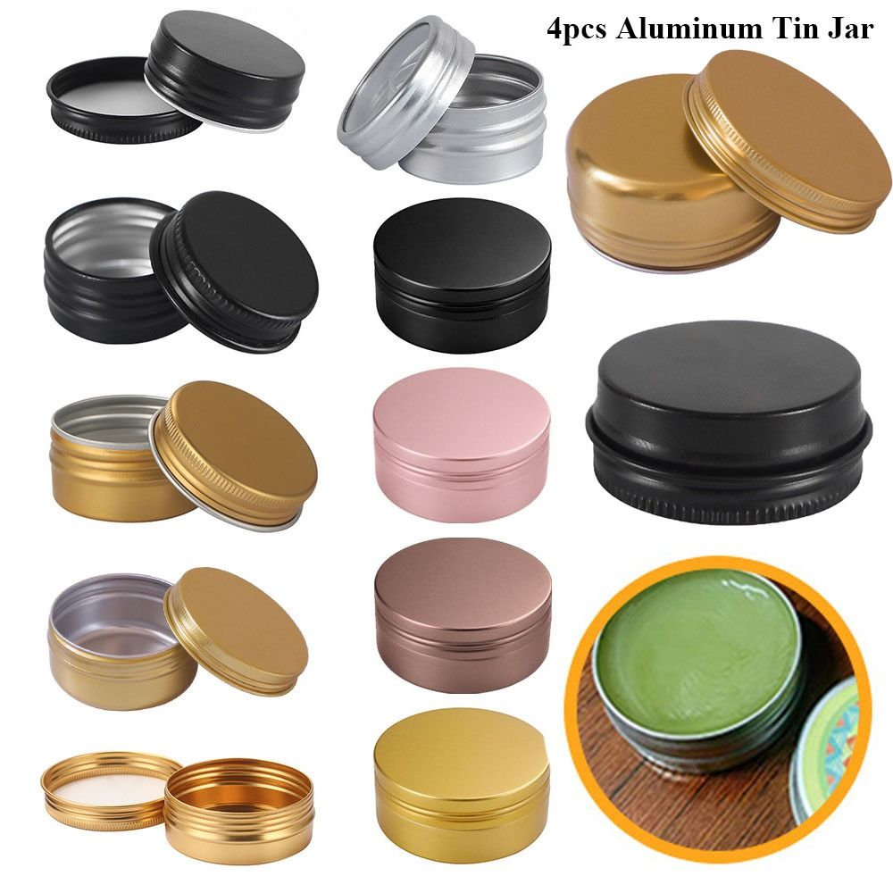 4pcs New Candle Jars for Cream - Food Storage News 评论和价格