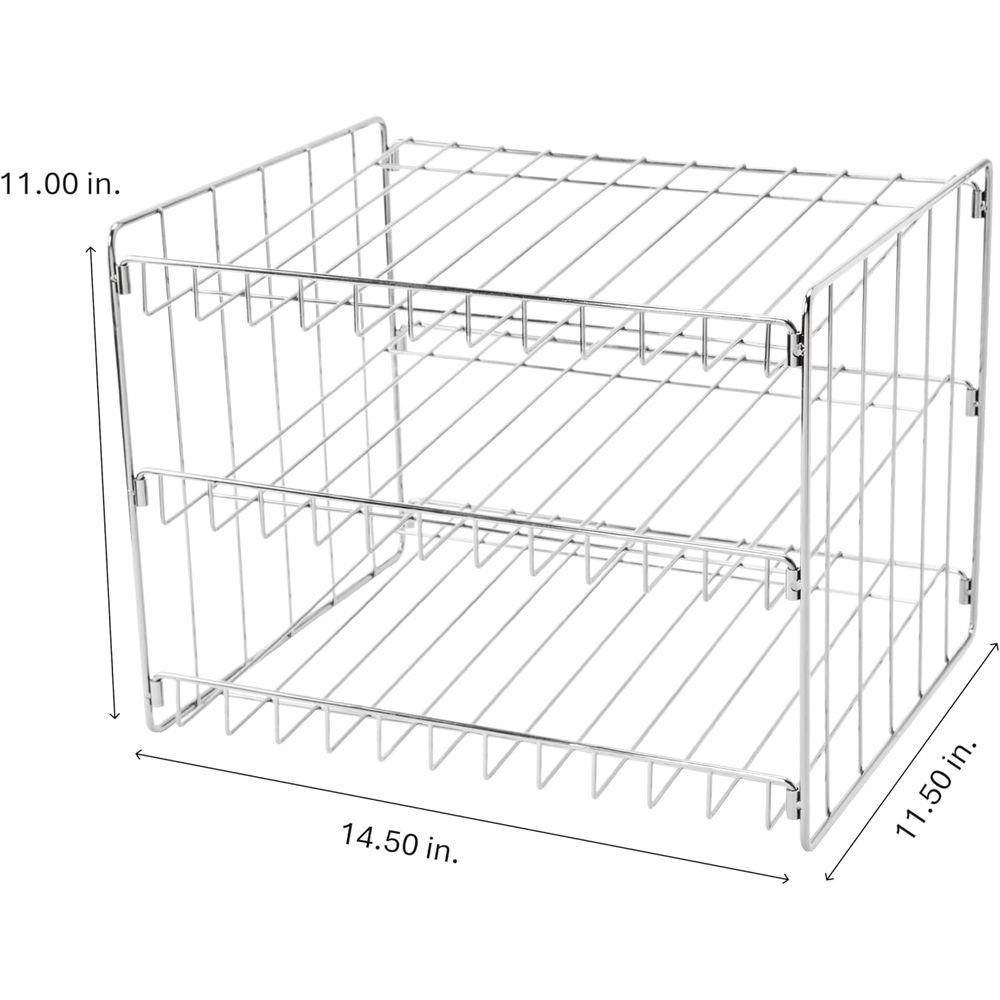 3 Tier Can Organizer | Chrome  - Food Storage Pantry 评论和价格