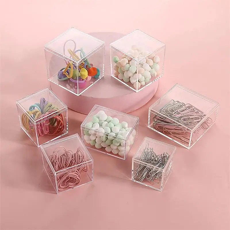 12 PCS Transparent Acrylic Box - Xmas Food Storage Containers 评论和价格