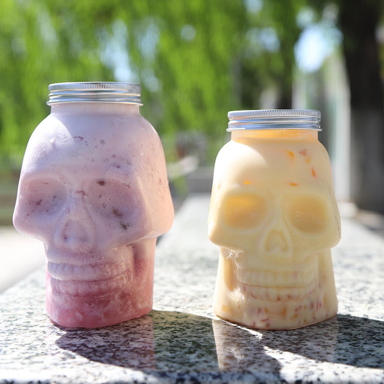 Spooky Skull storage Jars with - Xmas Food Storage Containers 评论和价格