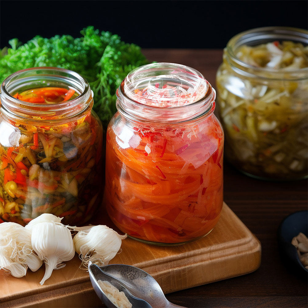 2Pcs Wide Mouth Fermenting Gla - Mason Jar Wide Mouth 评论和价格