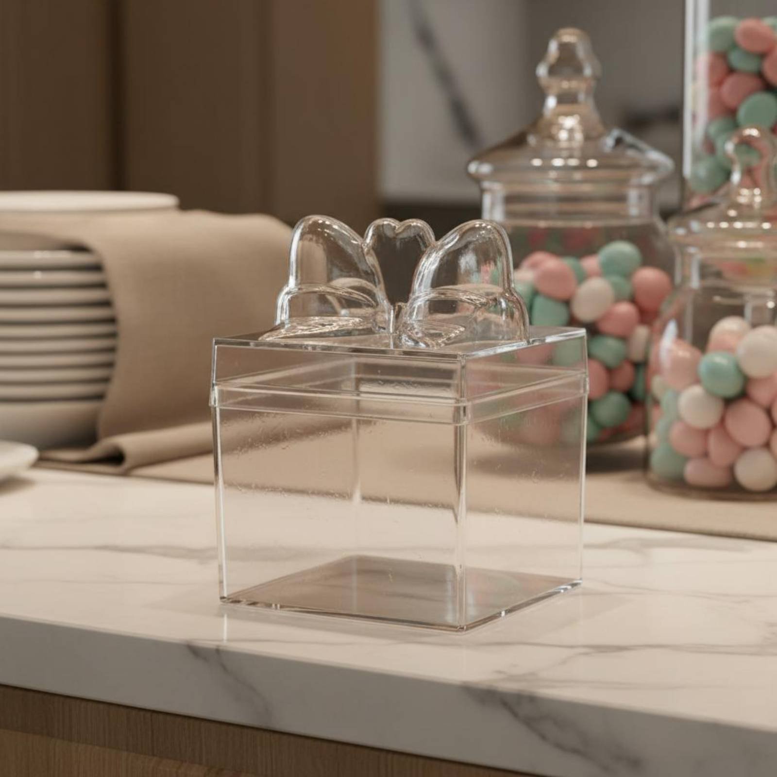 Clear Plastic Candy Box with R - Food Storage Plastic 评论和价格