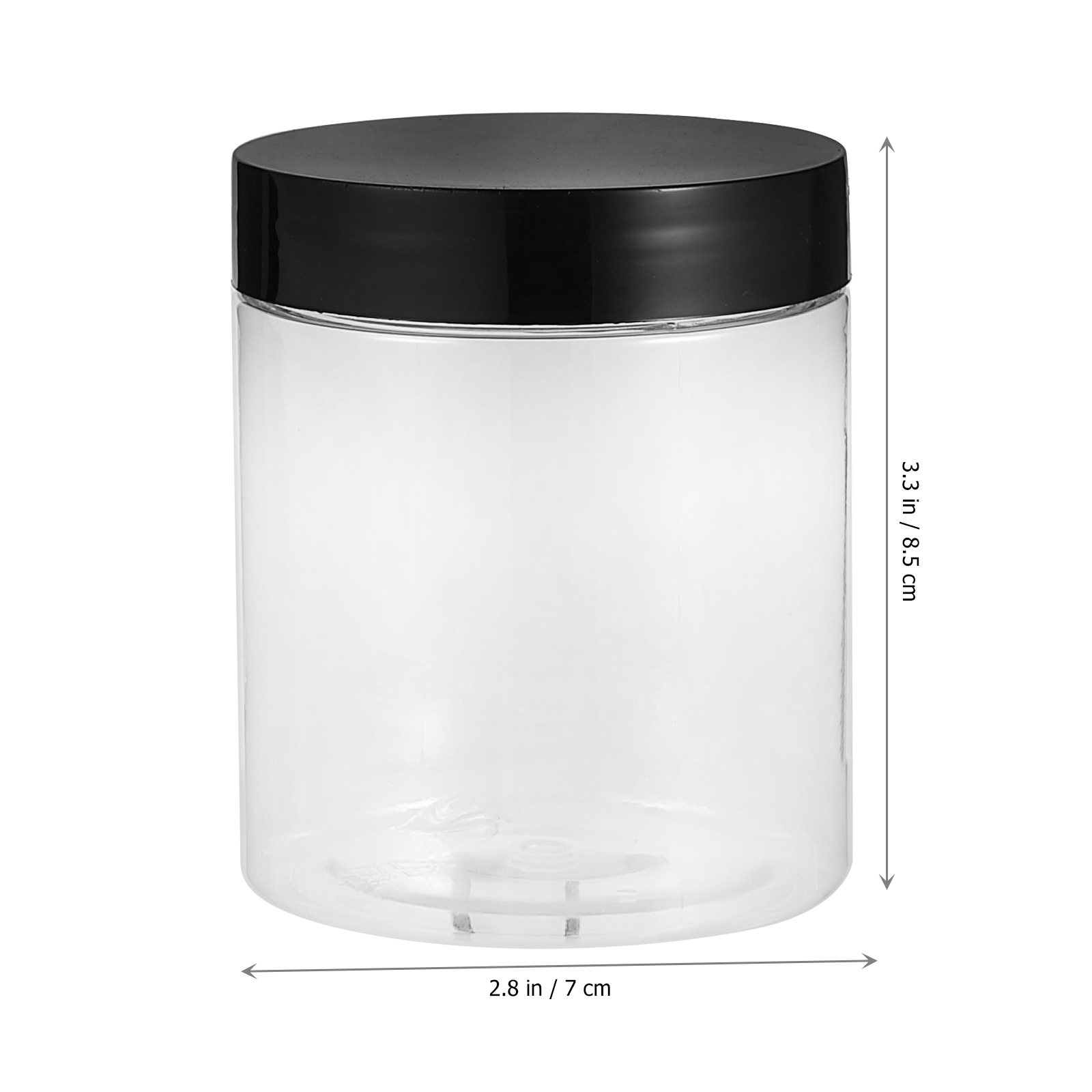 12Pcs Clear Plastic Storage Ja - Food Storage Plastic 评论和价格