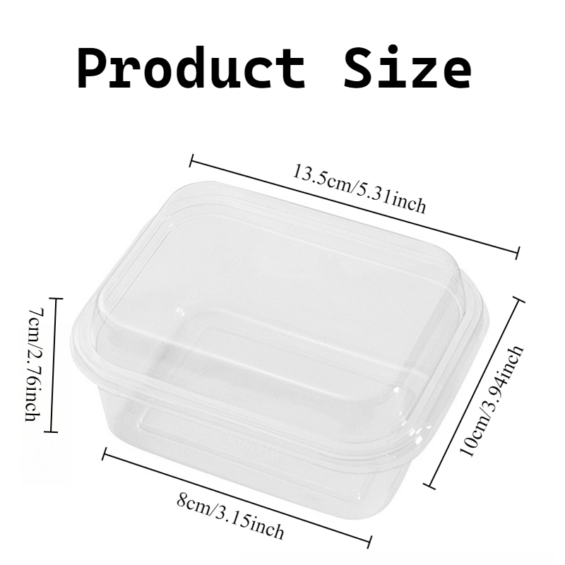 5/10PCS Plastic Cake Box with  - Xmas Food Storage Containers 评论和价格