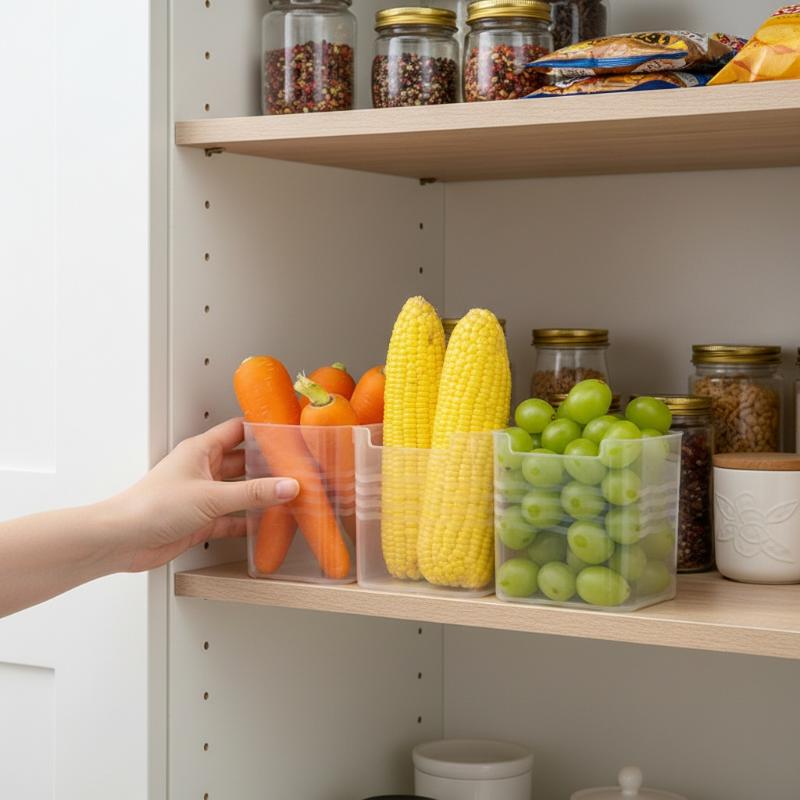#Clear Refrigerator Food Sorti - Food Storage Organizer 评论和价格