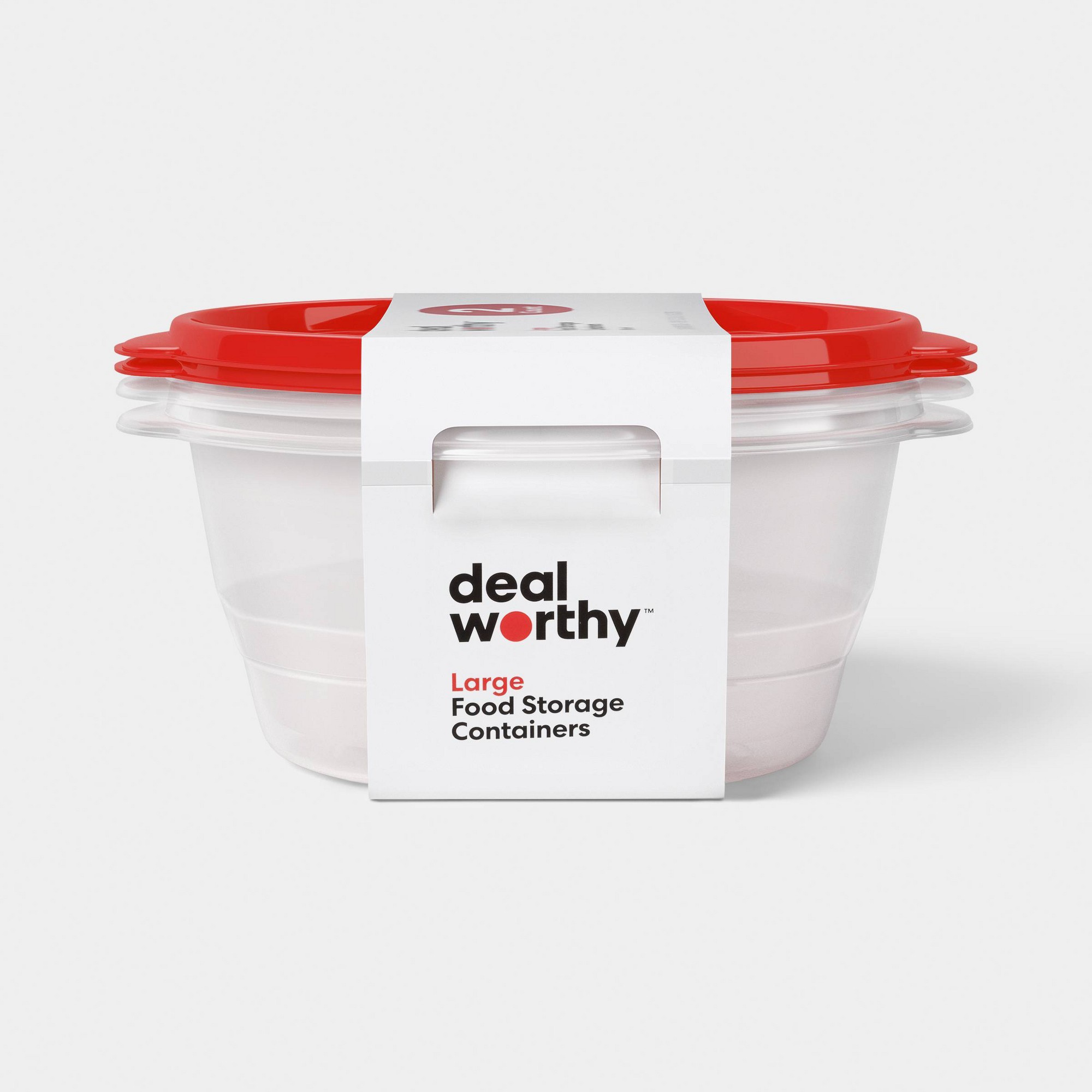 2ct Large Round Food Storage C - Food Storage Pantry 评论和价格
