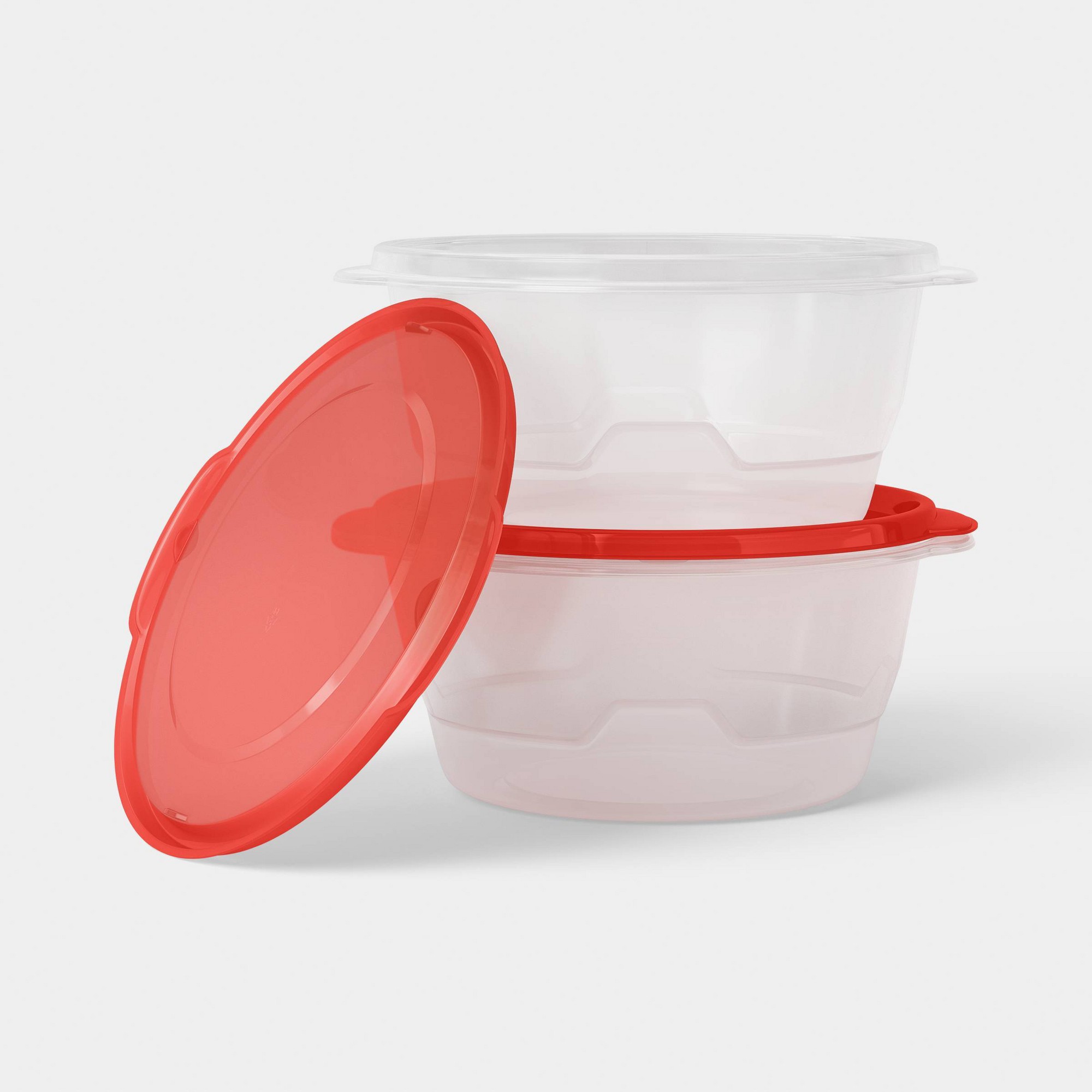 2ct Large Round Food Storage C - Food Storage Pantry 评论和价格