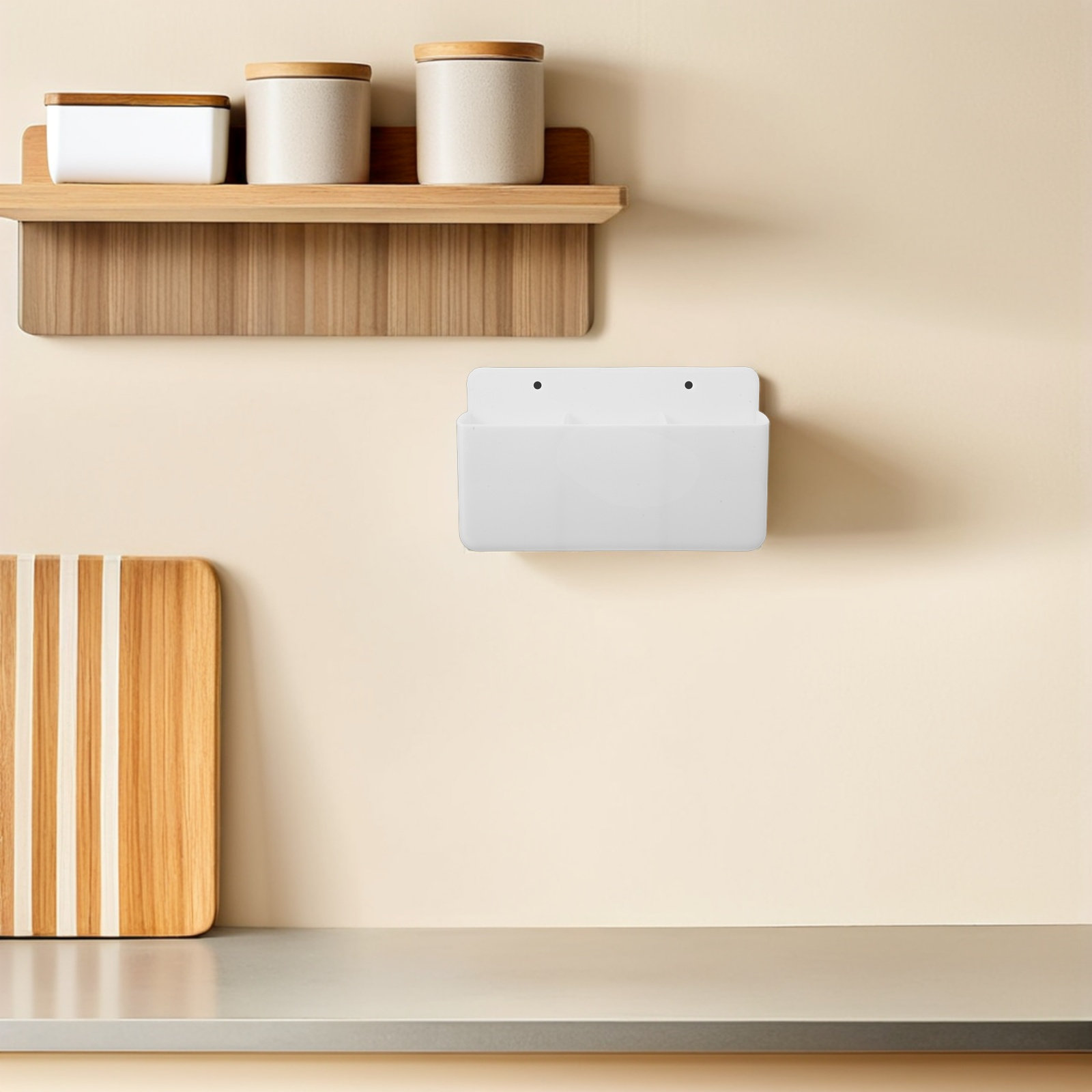 Wall Mounted Adhesive Remote H - Food Storage Organizer 评论和价格