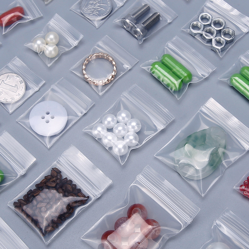 100pcs Mini Zip Lock Bags Plas - Food Storage Locker 评论和价格