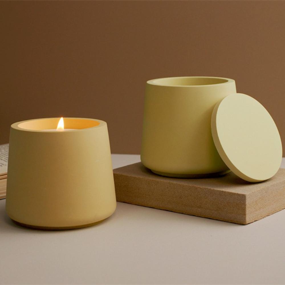 Candle Jar Silicone Mold With  - Food Storage Jars With Lids 评论和价格