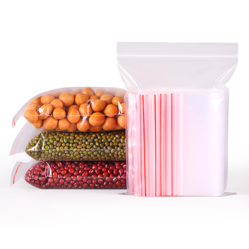 100/200Pcs Small Zip Lock Plas - Food Storage Locker 评论和价格