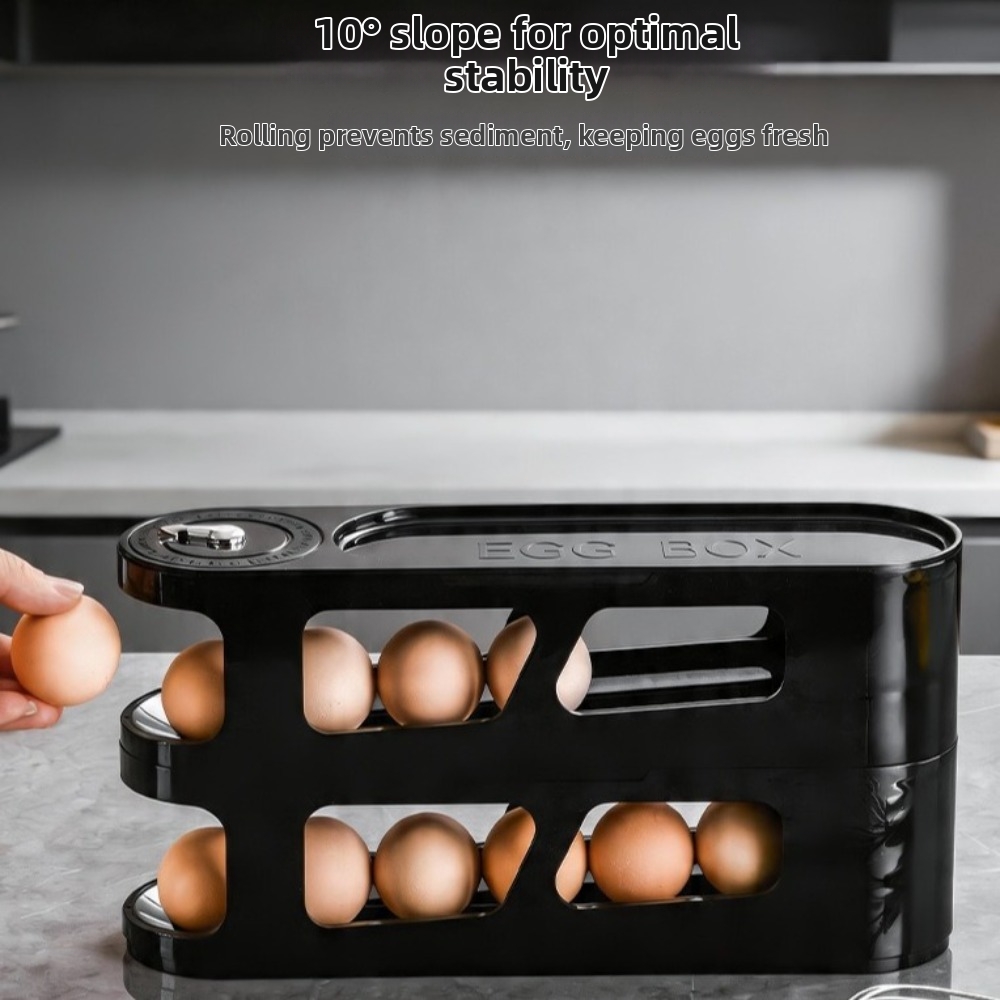 Large Capacity Eggs Storage Bo - Food Storage Cabinet For Kitchen 评论和价格
