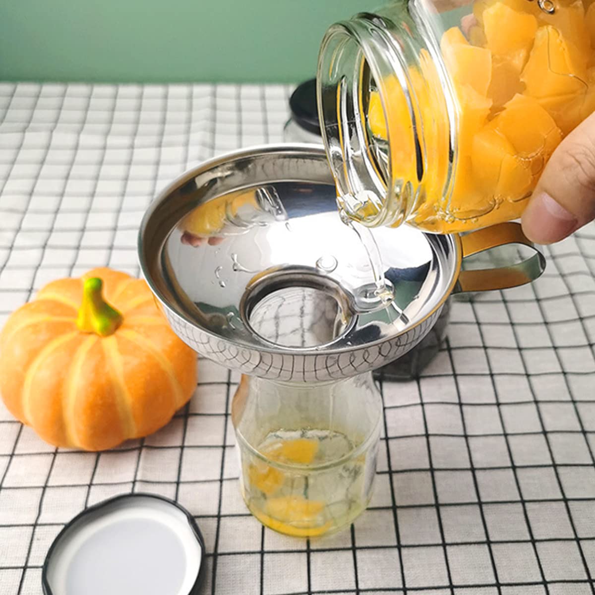 Stainless Steel Funnel Canning - Mason Jar Wide Mouth 评论和价格