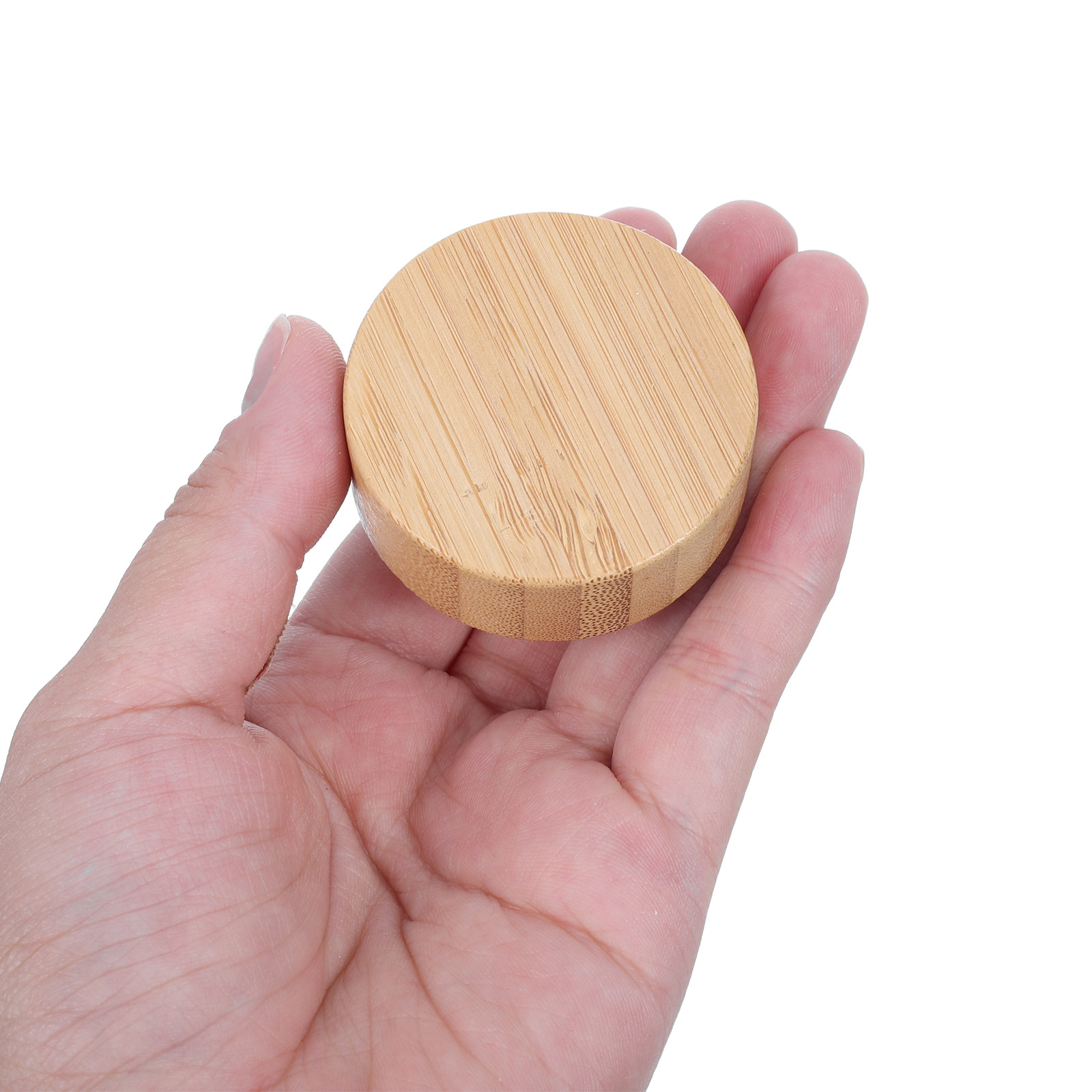 12 Pcs Natural Bamboo Lids Reu - Food Storage Jars With Lids 评论和价格