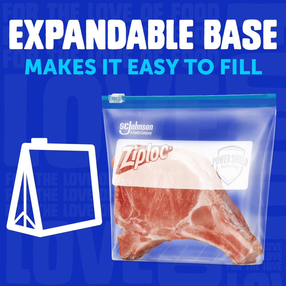 Ziploc Brand Slider Freezer Ba - Food Storage Technology 评论和价格