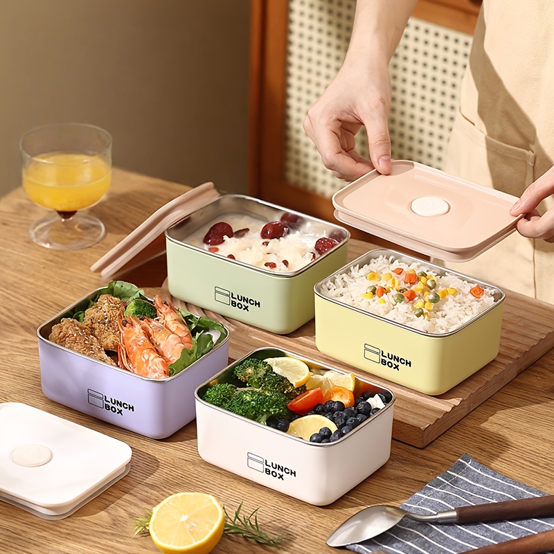 Stainless Steel Leak-Proof Foo - Food Storage Containers With Lids 评论和价格