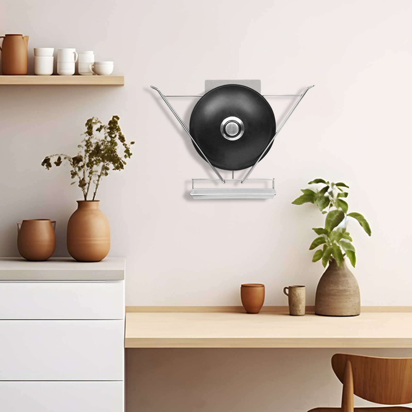 Pot Lid Organizer Wall Mounted - Food Storage Organizer 评论和价格