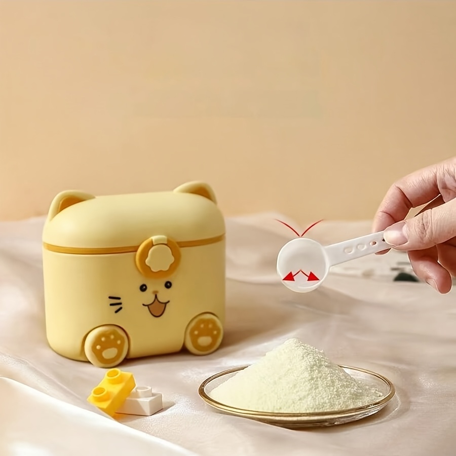 Cute Cat Milk Powder Container - Food Storage Locker 评论和价格