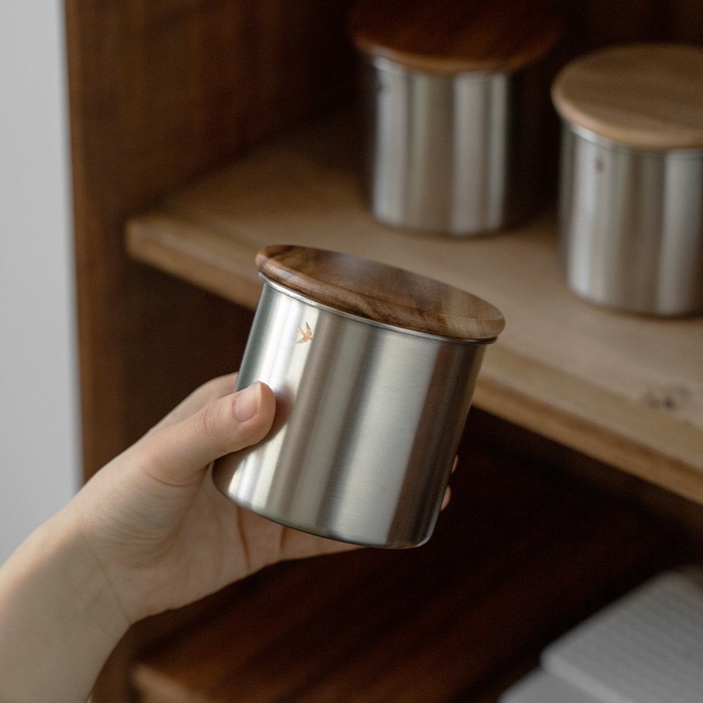 New Stainless Steel Matcha Jar - Food Storage News 评论和价格