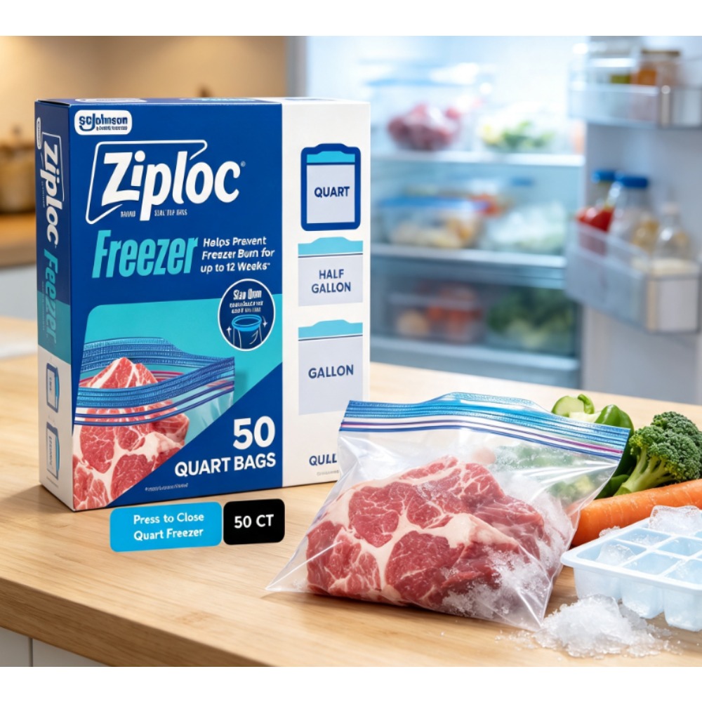 Ziploc Brand Freezer Food Stor - Food Storage Technology 评论和价格