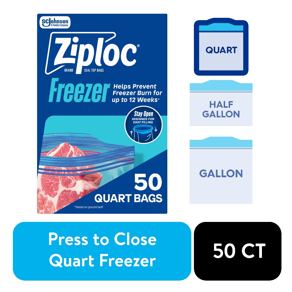 Ziploc Brand Freezer Food Stor - Food Storage Technology 评论和价格