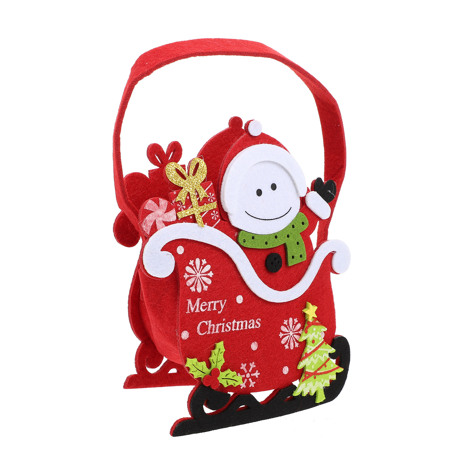 1Pcs Christmas Candy Basket Xm - Xmas Food Storage Containers 评论和价格