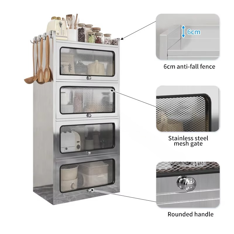 Stainless steel kitchen locker - Food Storage Locker 评论和价格