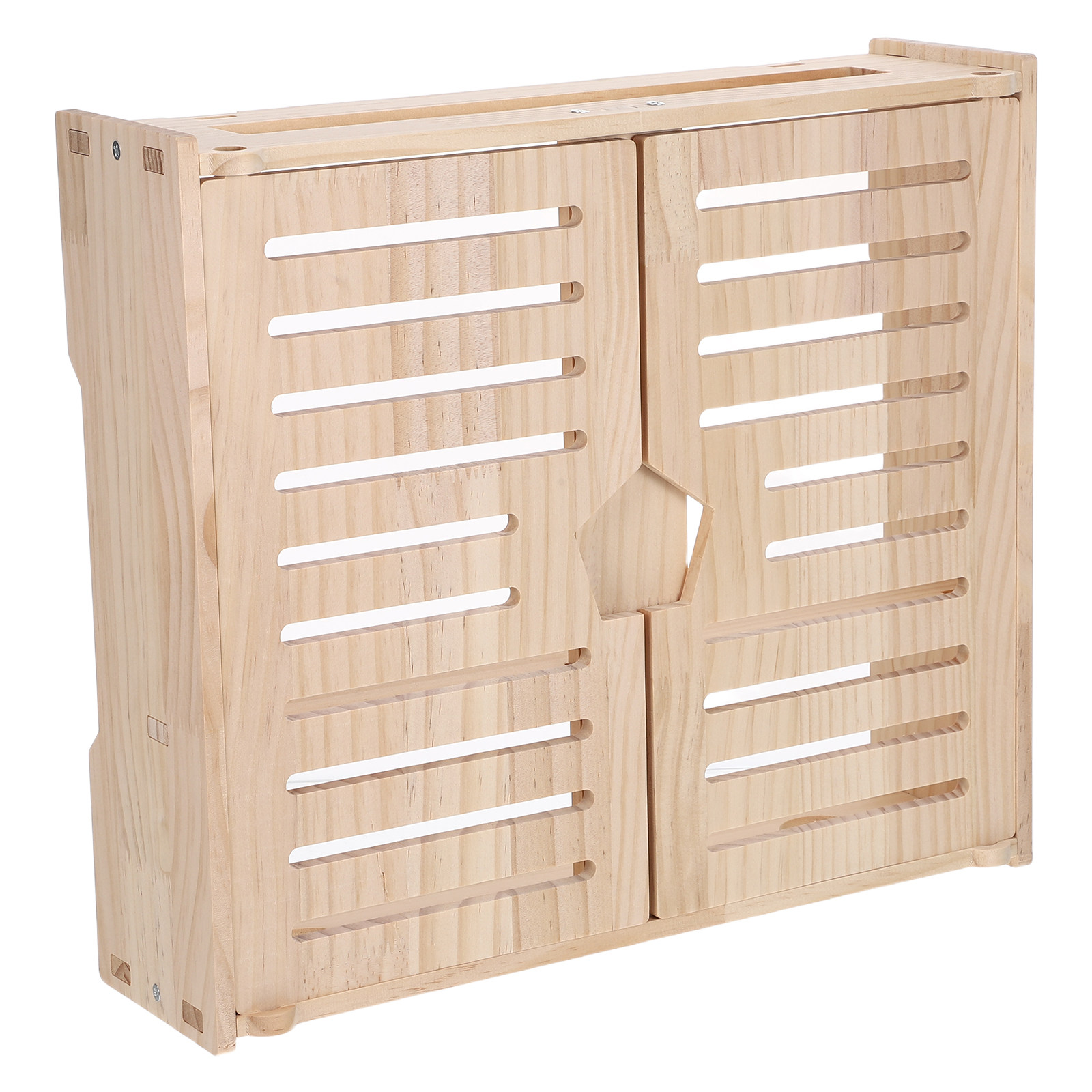 Natural Wood Router Storage Ca - Food Storage Organizer 评论和价格