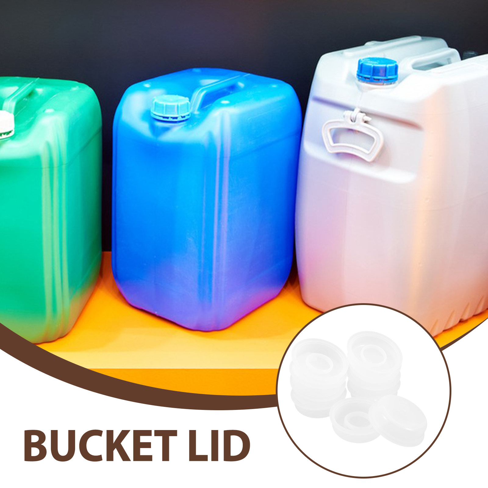 10Pcs Plastic Chemical Bucket  - Food Storage Plastic 评论和价格