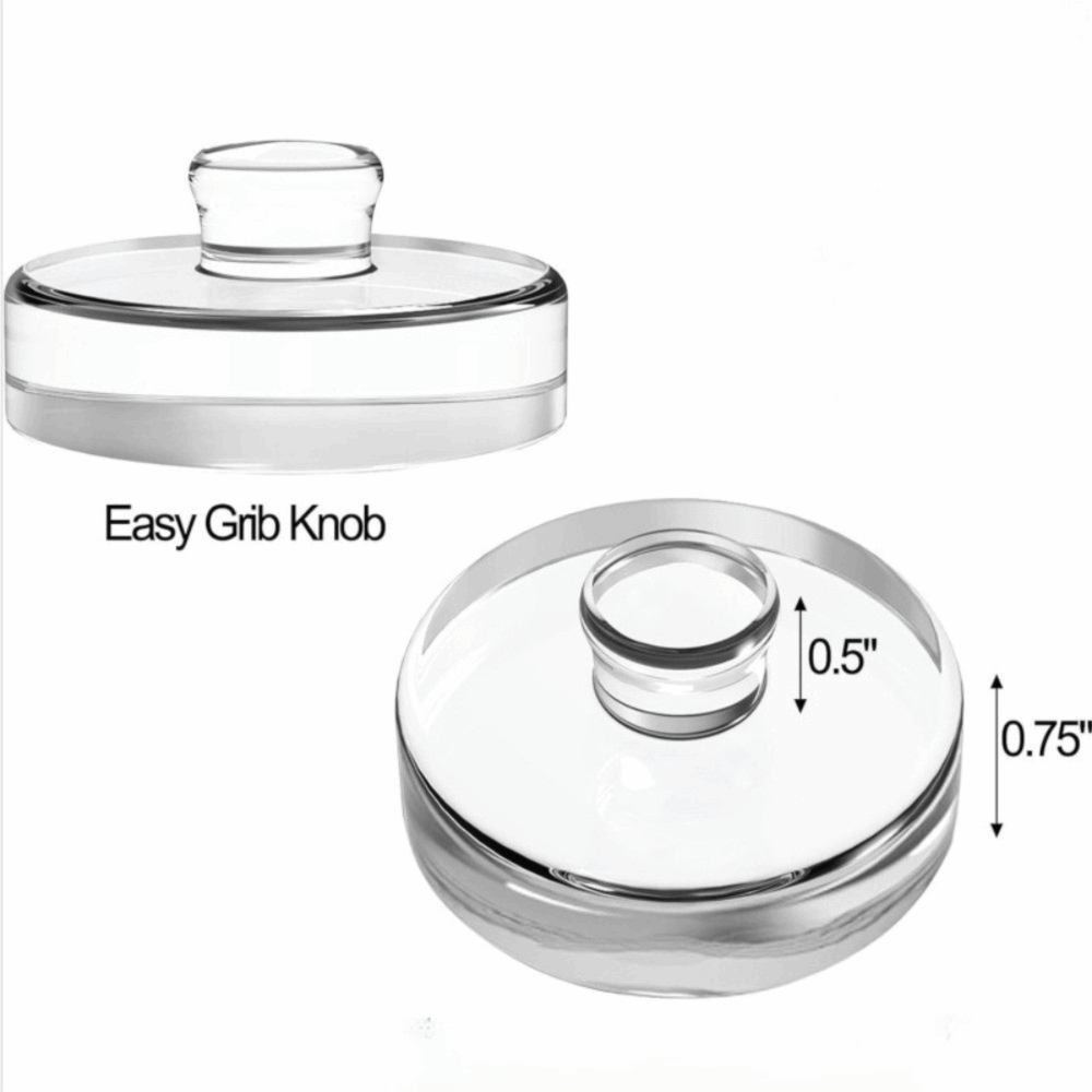 Fermented Glass Weights Clear  - Mason Jar Wide Mouth 评论和价格