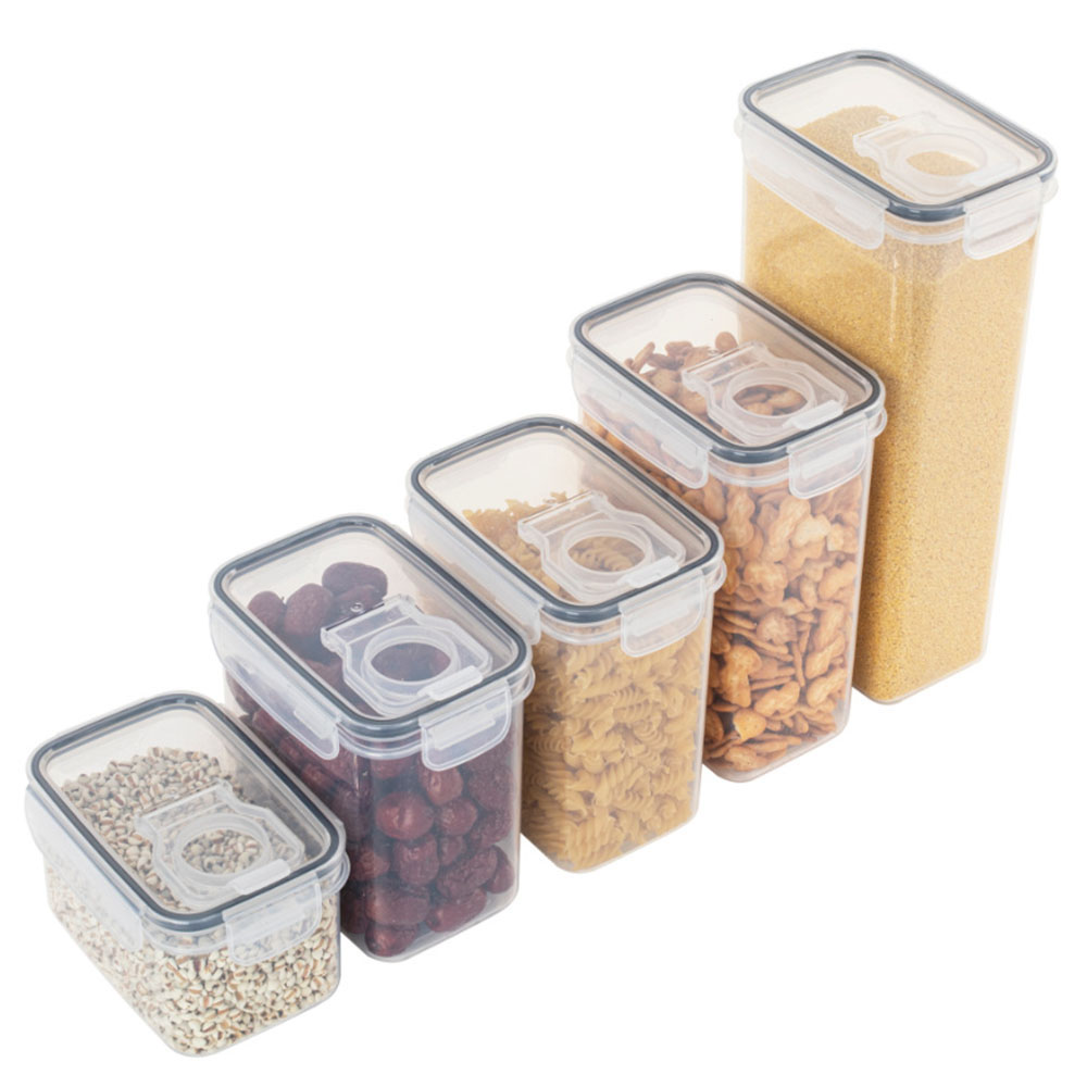 Sealed Plastic Food Storage Bo - Food Storage Jars With Lids 评论和价格