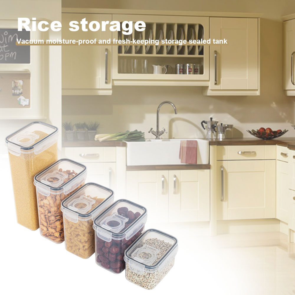 Sealed Plastic Food Storage Bo - Food Storage Jars With Lids 评论和价格